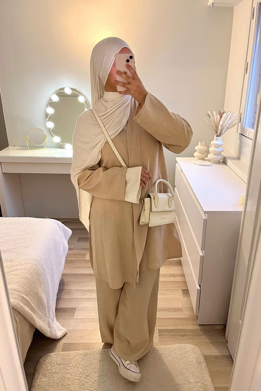 ENSEMBLE LEYA BEIGE